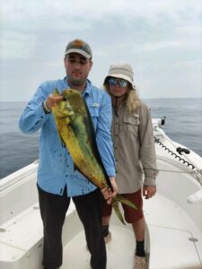 Boat captain mahi mahi fishing in Panama City Beach, FL
